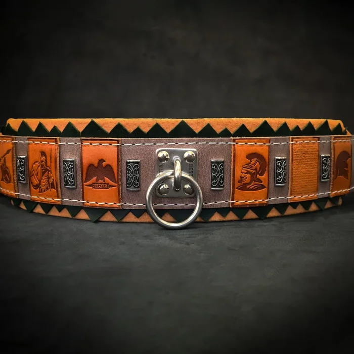 The ”SPQR” Dog Collar