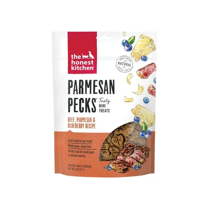 The Honest Kitchen Parmesan Pecks 8 oz Treats for Dogs