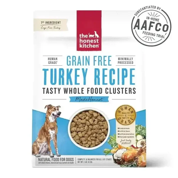 The Honest Kitchen Whole Food Clusters Grain Free Turkey Dry Dog Food