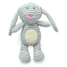 Thoozy Tuff & Cuddly Plush Bunny, 12.5″
