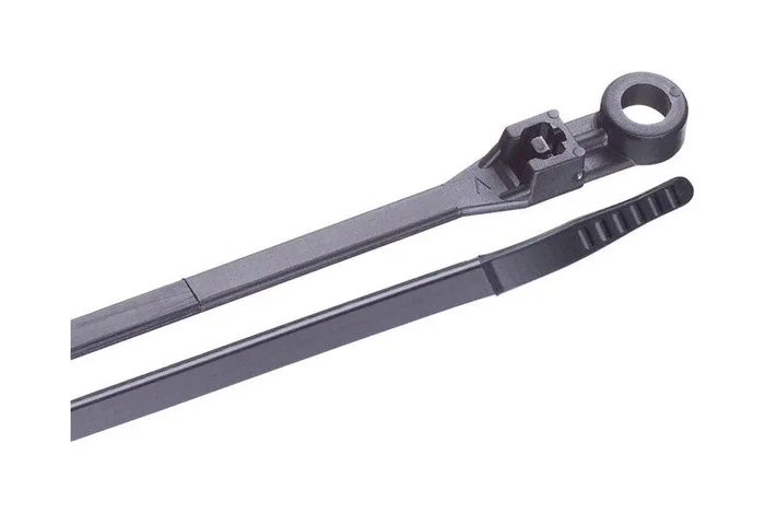 TIES MOUNT BLK 8″ BG100