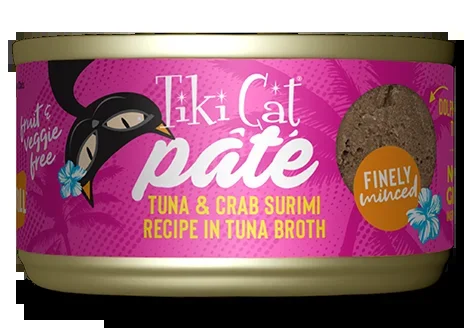 Tiki Cat Grill™ Tuna & Crab in Broth, 2.8oz