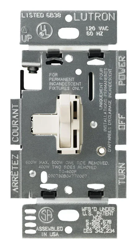 TOGGLER 600W DIMMER AL