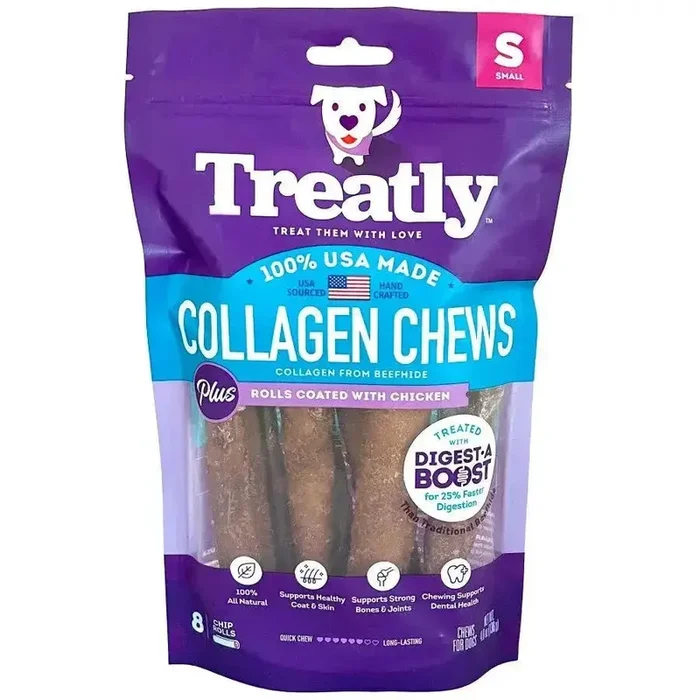 Treatly Collagen Chew Rolls Dog Treats