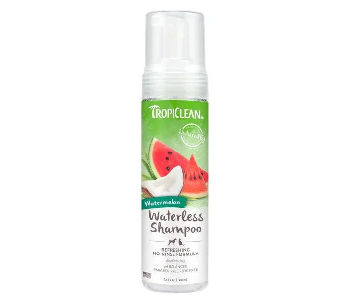 Tropiclean Watermelon Waterless Shampoo for Pets
