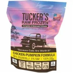 Tucker’s Cat Frozen Patties Chicken and Pumpkin – 24 Oz