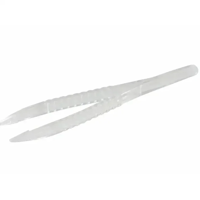 Tweezers plastic transparent