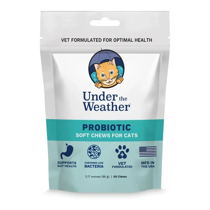 Under the Weather Cat Probiotic Chews, 60ct