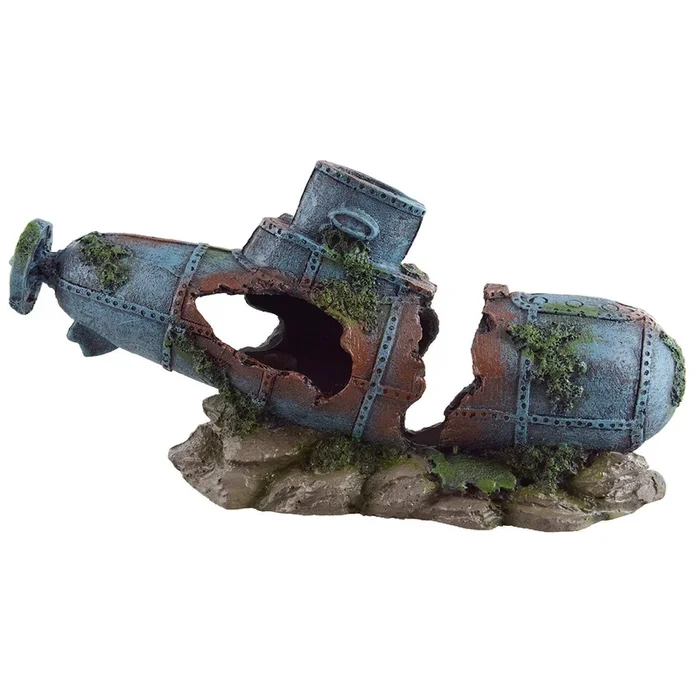 Underwater Treasures Old School Submarine
