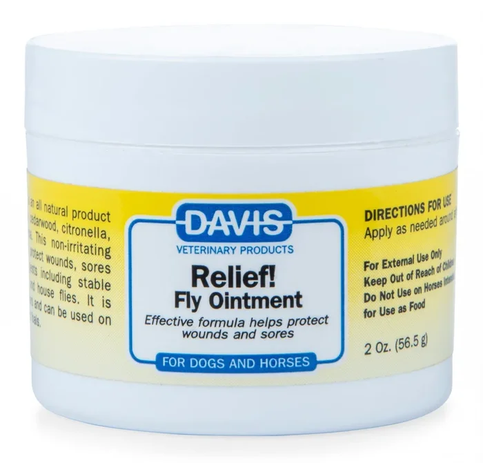 Ungüento contra moscas Davis Relief!
