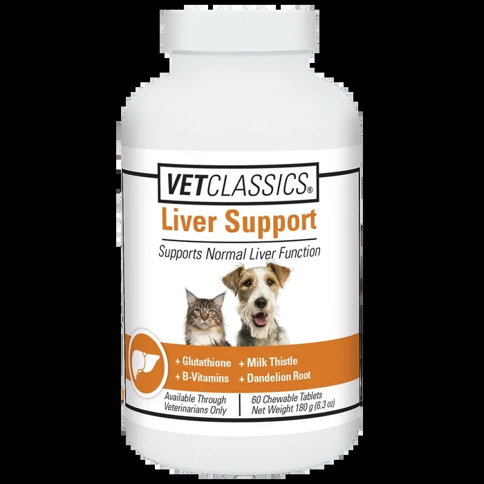 VetClassics Liver Support Chewable Tablets