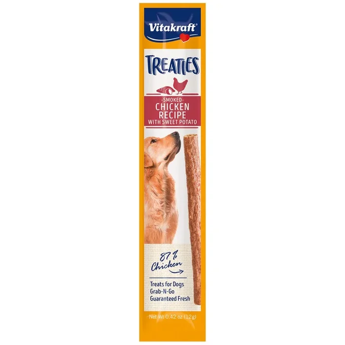 Vitakraft Treaties Dog Treat – Chicken Recipe with Sweet Potato – 1 pk