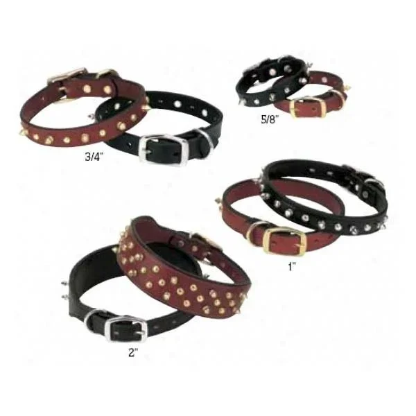 Weaver Spike’s Collar Single-Ply 1″