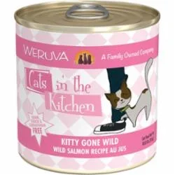 Weruva Cats in the Kitchen KITTY GONE Wild Canned Cat Food – 10 Oz – Case of 12