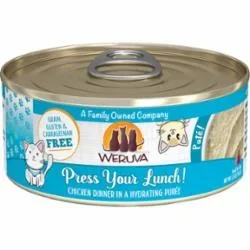 Weruva Pate Press Lunch Canned Cat Food – 5.5 Oz – Case of 8