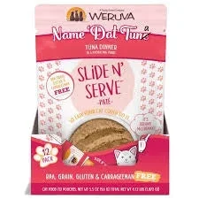 Weruva Slide and Serve Name Dat Tuna Wet Cat Food – 5.5 Oz – Case of 12