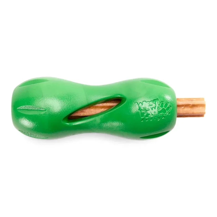 West Paw Qwizil Puzzle Dog Toy – Large – Clover