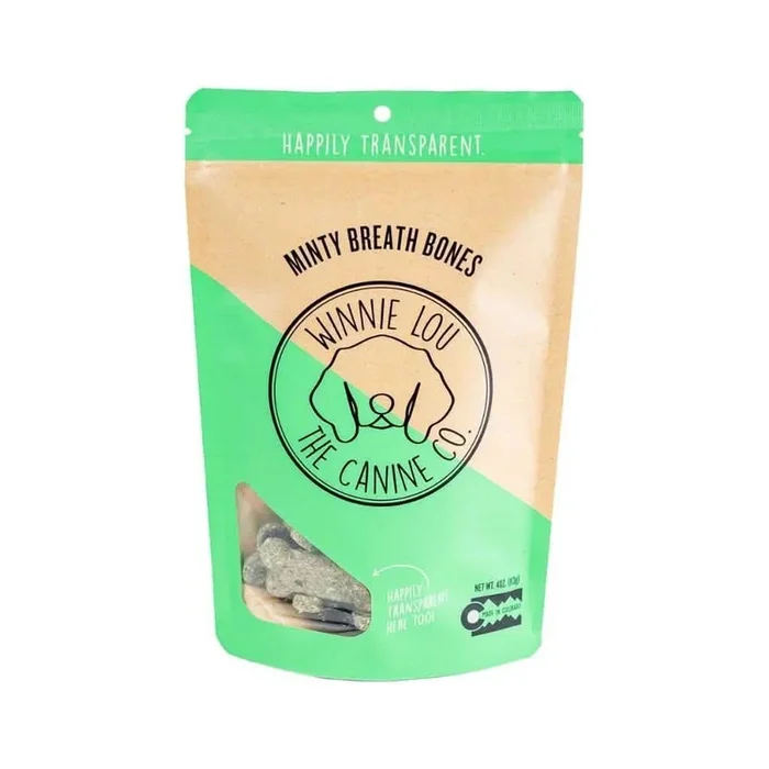 Winnie Lou 狗狗零食薄荷味骨头