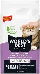 World’s Best Cat Litter Lavender, 15lb