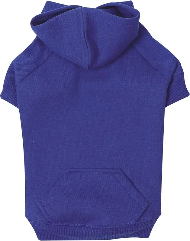 Zach & Zoey Basic Hoodie Large Blue