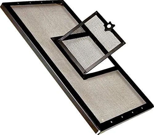 Zilla Fresh Air Screen Cover with Hinged Door – 30″ x 12″