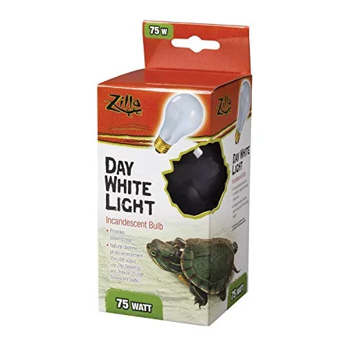 Zilla Incandescent Day White Light Bulb – 75 W