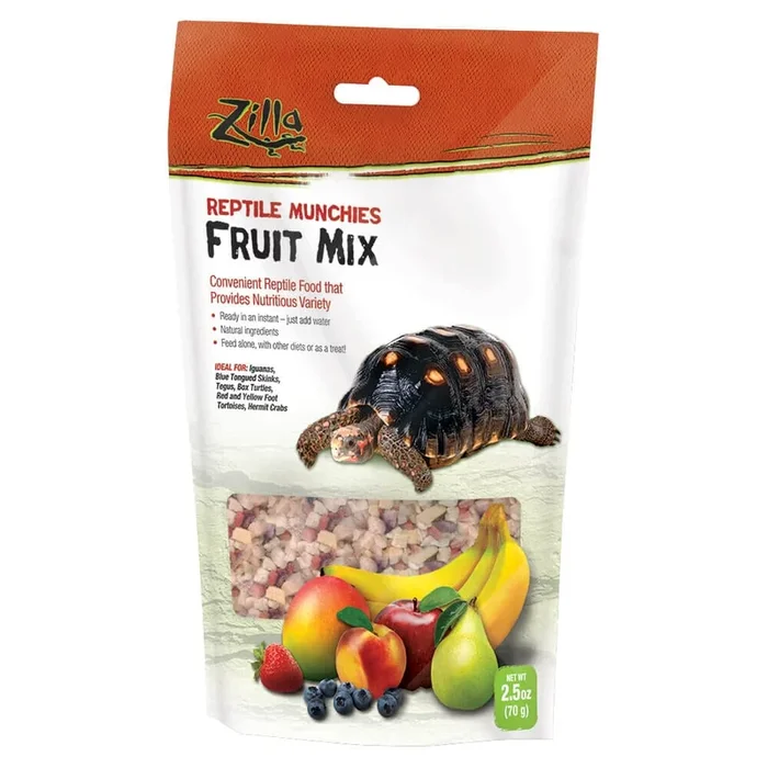 Zilla Reptile Munchies – Fruit Mix – 2.5 oz