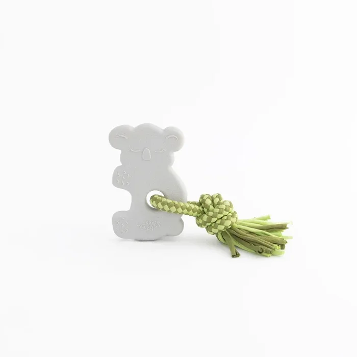 Zippy Paws ZippyTuff Teethers Elliot the Koala Rope and Chew Puppy Dog Toy- Small