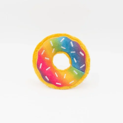 ZippyPaws, ZippyPaws Donutz Dog Toy, Rainbow, 1 Each/Medium