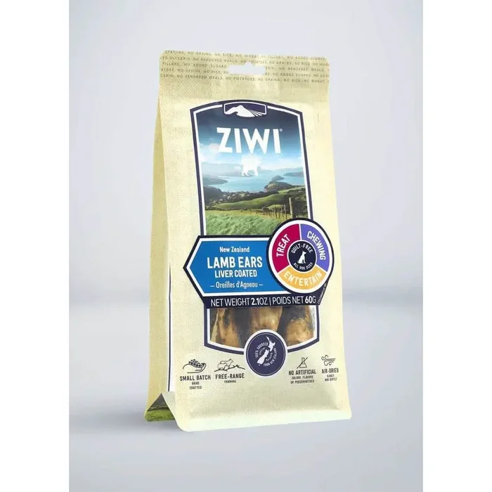 Ziwi Peak 개 간식 간 코팅 양 귀