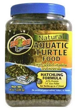 Zoo Med Laboratories Natural Aquatic Turtle Food Hatchling Formula – 7.5 Oz