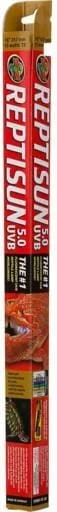 Zoo Med Laboratories ReptiSun 5.0 UVB High-Output T8 Reptile Fluorescent Replacement Bulb – 25 Watt – 36″ Inches
