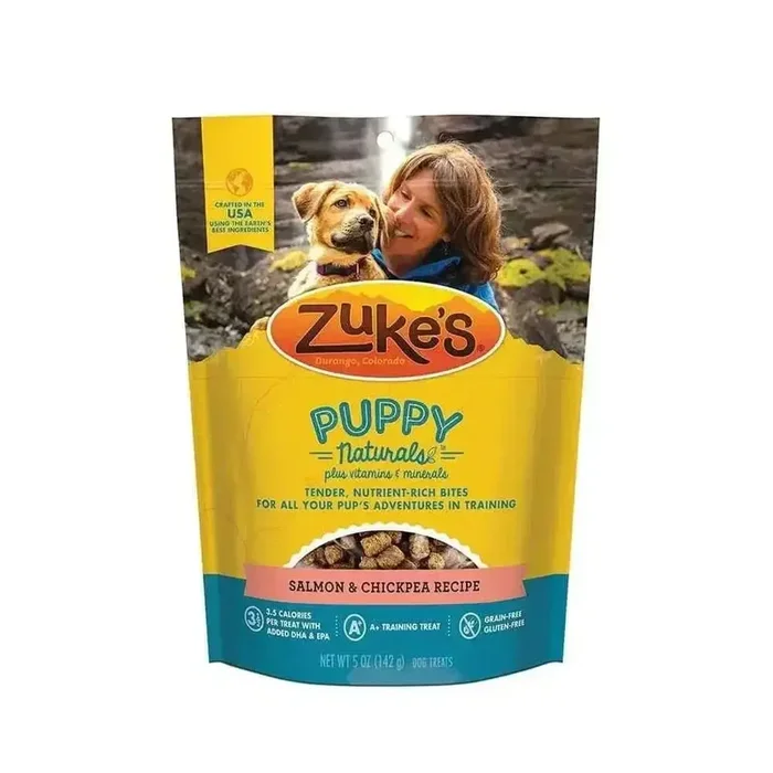 Zuke’s® Puppy Naturals® Grain Free Salmon & Chickpea Recipe Dog Treats 5 Oz